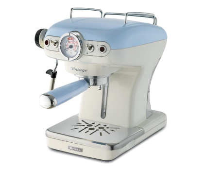 Ekspres kolbowy Ariete Ekspres kolbowy ciśnieniowy Vintage Collection Blue 1389/15